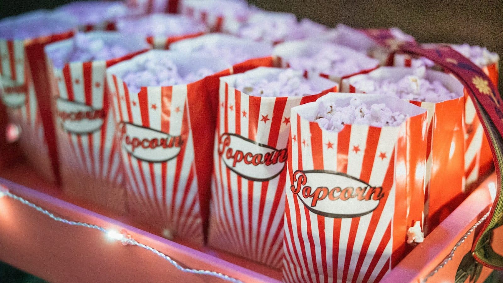 white and red plastic packs