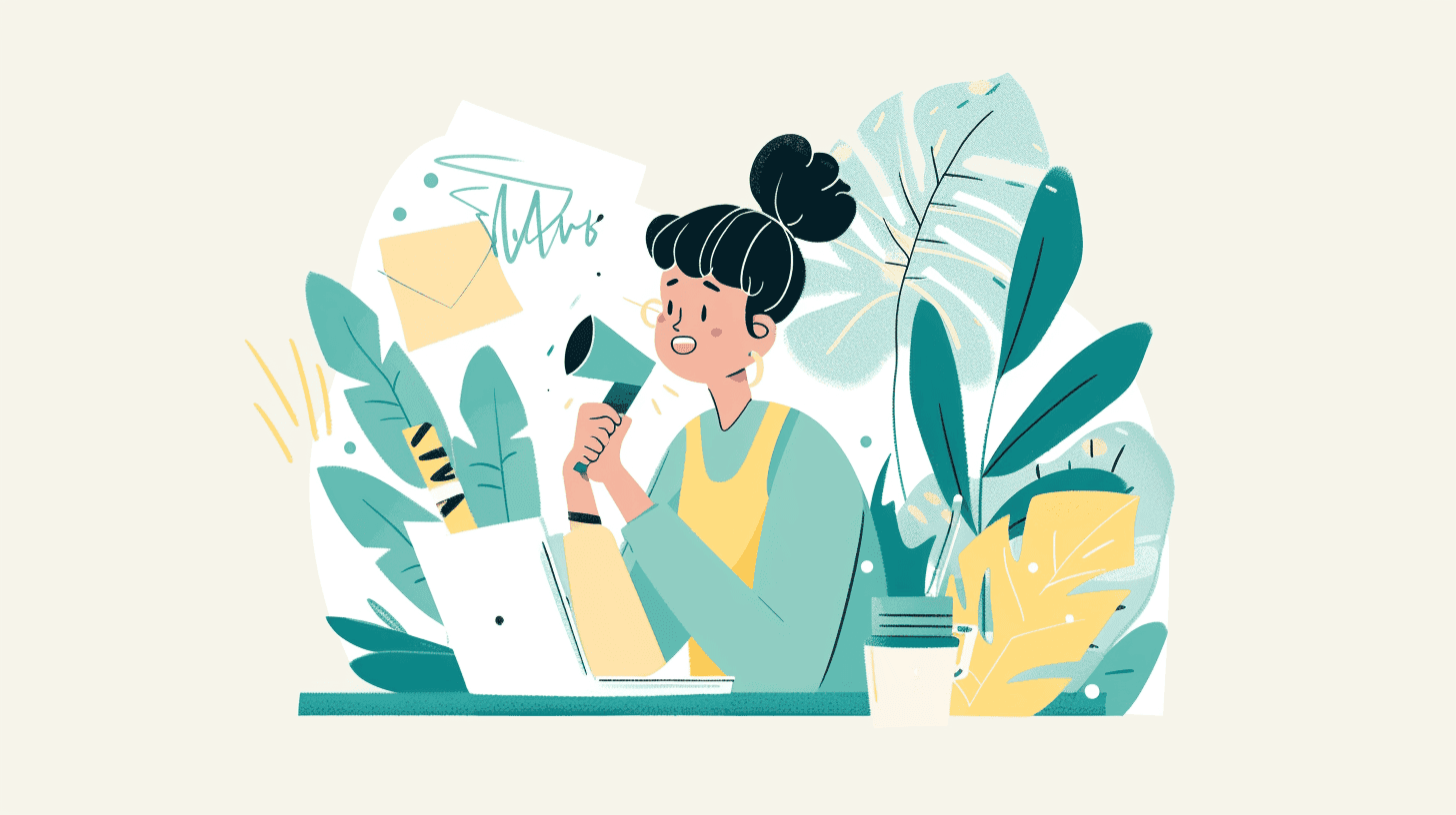 Illustration Of Bingo Caller