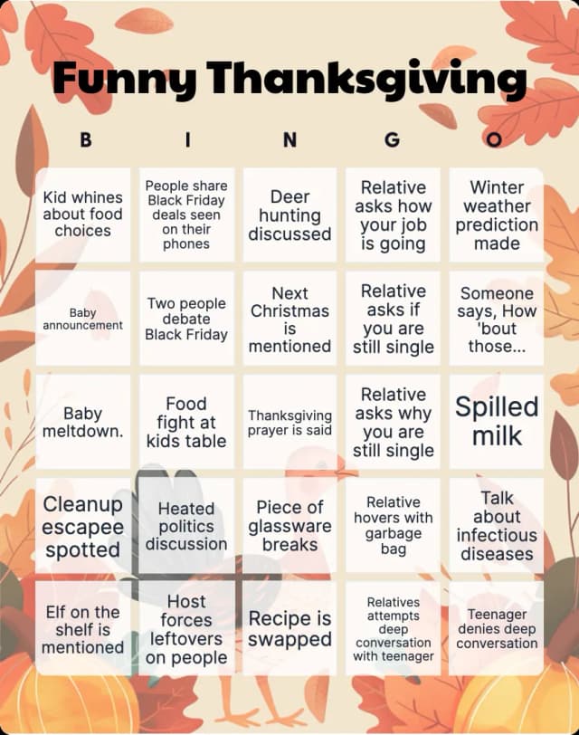 funny thanksgiving