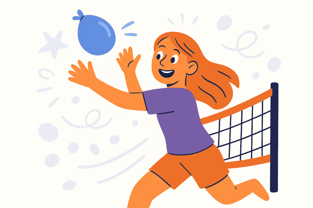 water balloon volley